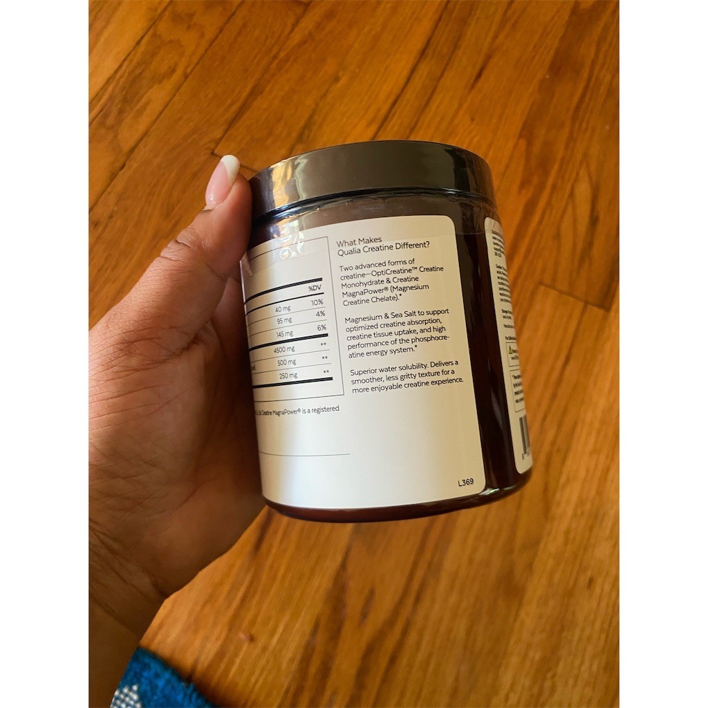 Qualia Creatine+ Advanced Creatine Complex Powder Unflavored 5.6 oz Vegan