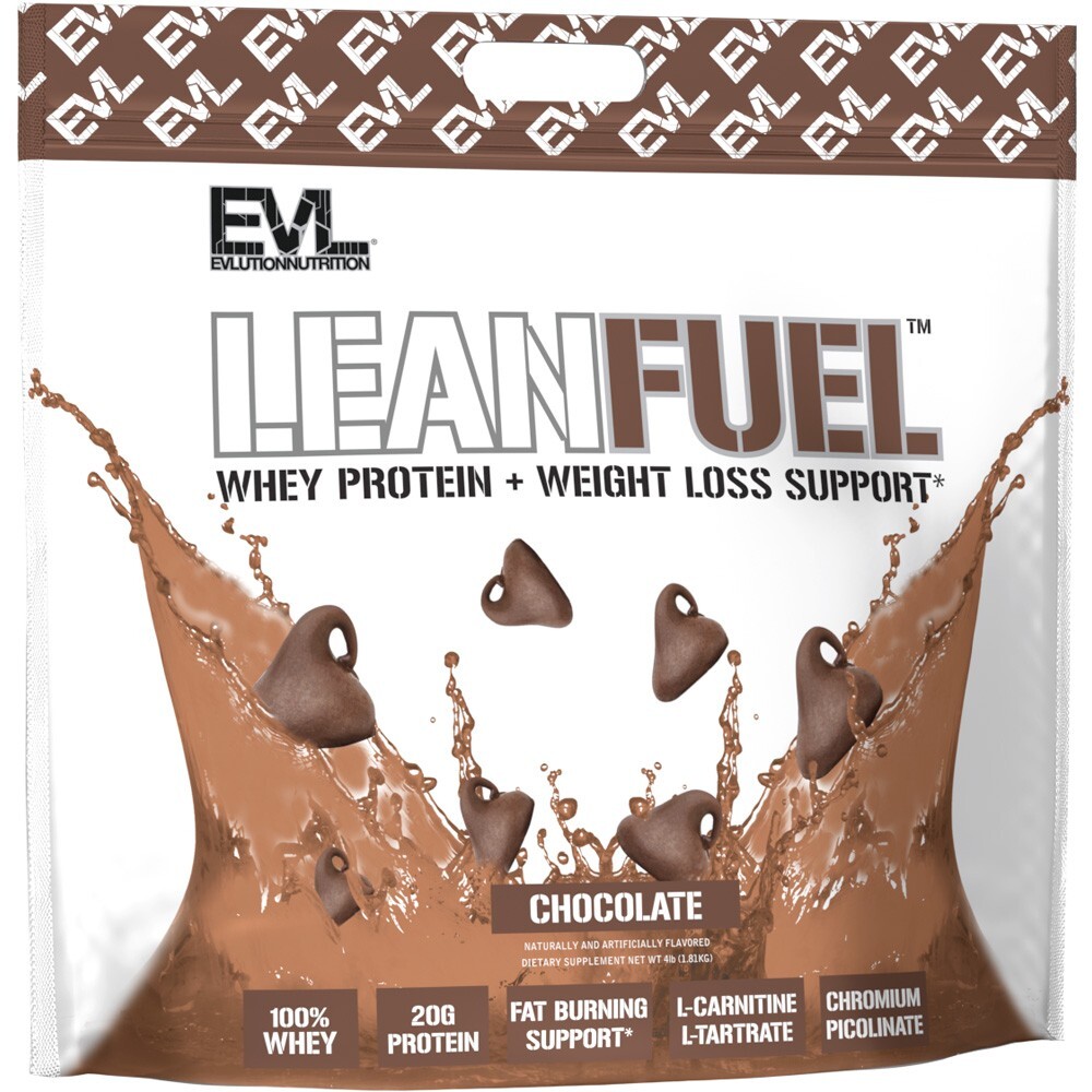 Evlution Nutrition Lean Fuel – Whey & Weight Loss Support – 4lb – All Flavors