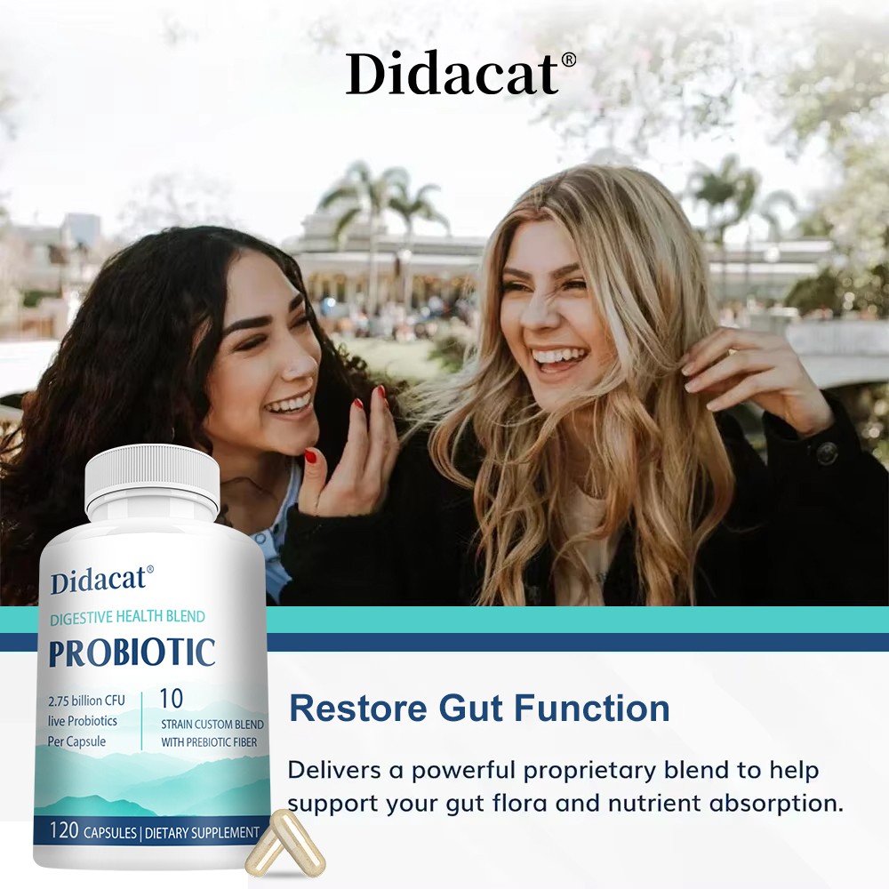 Probiotic Blend For Digestive Health Promote Bowel Regularity Gut Health 120