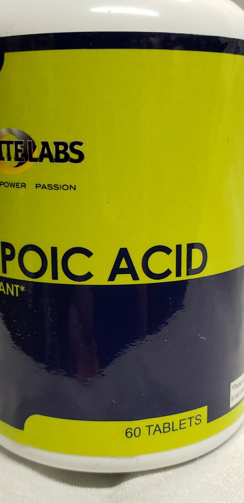 Infinite Labs – ALPHA LIPOIC ACID – 60 Tablets – Expire 4/2025