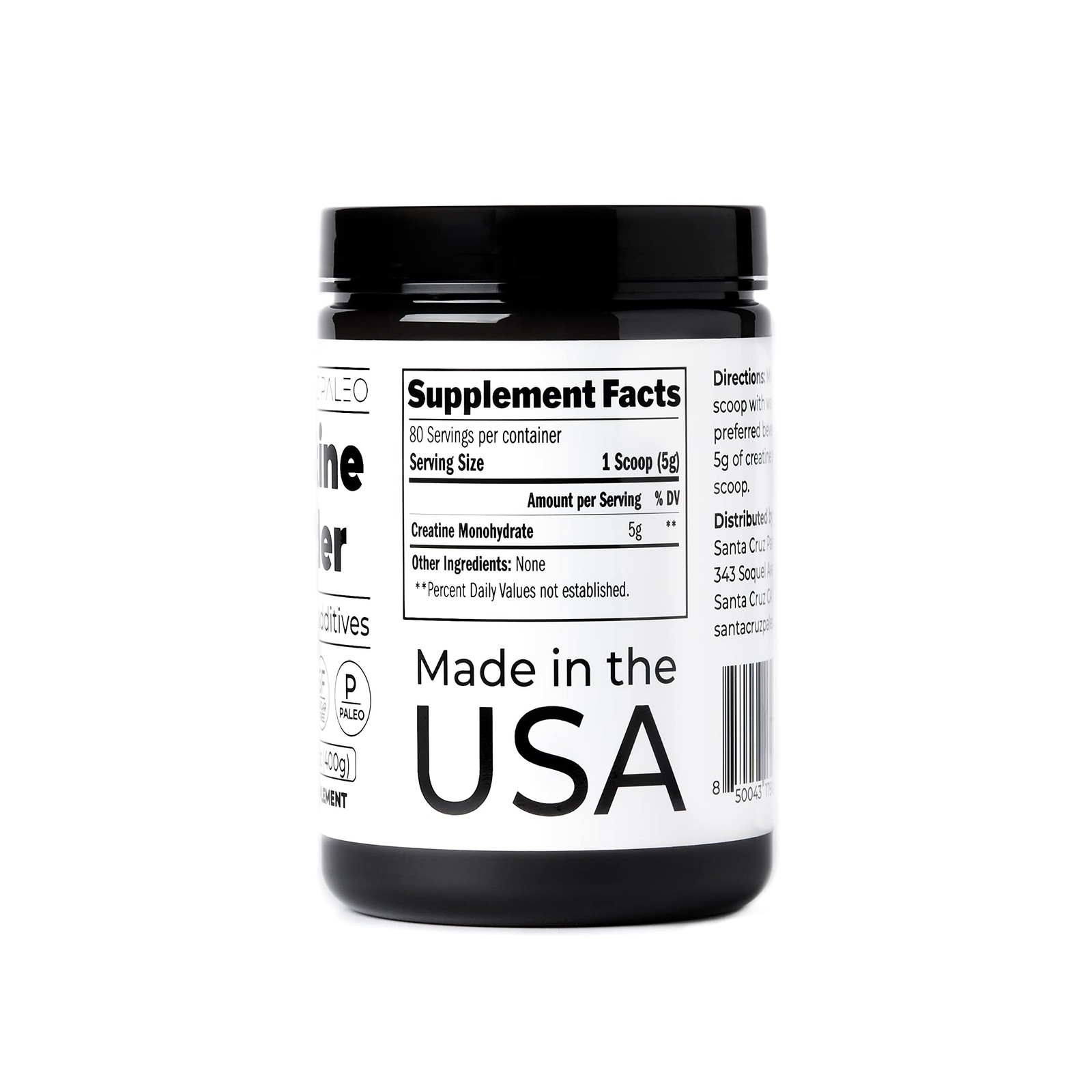 Santa Cruz Paleo – Creatine Powder – 400g