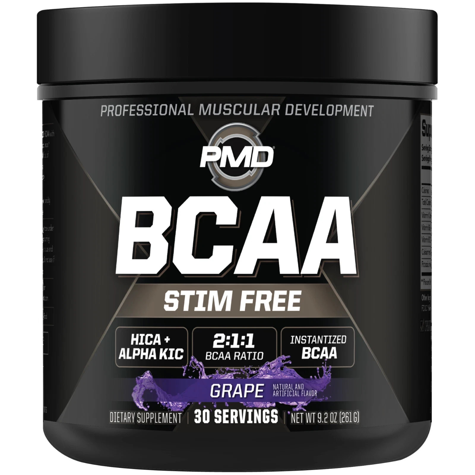 PMD BCAA Stim-Free Grape (30 Serve)