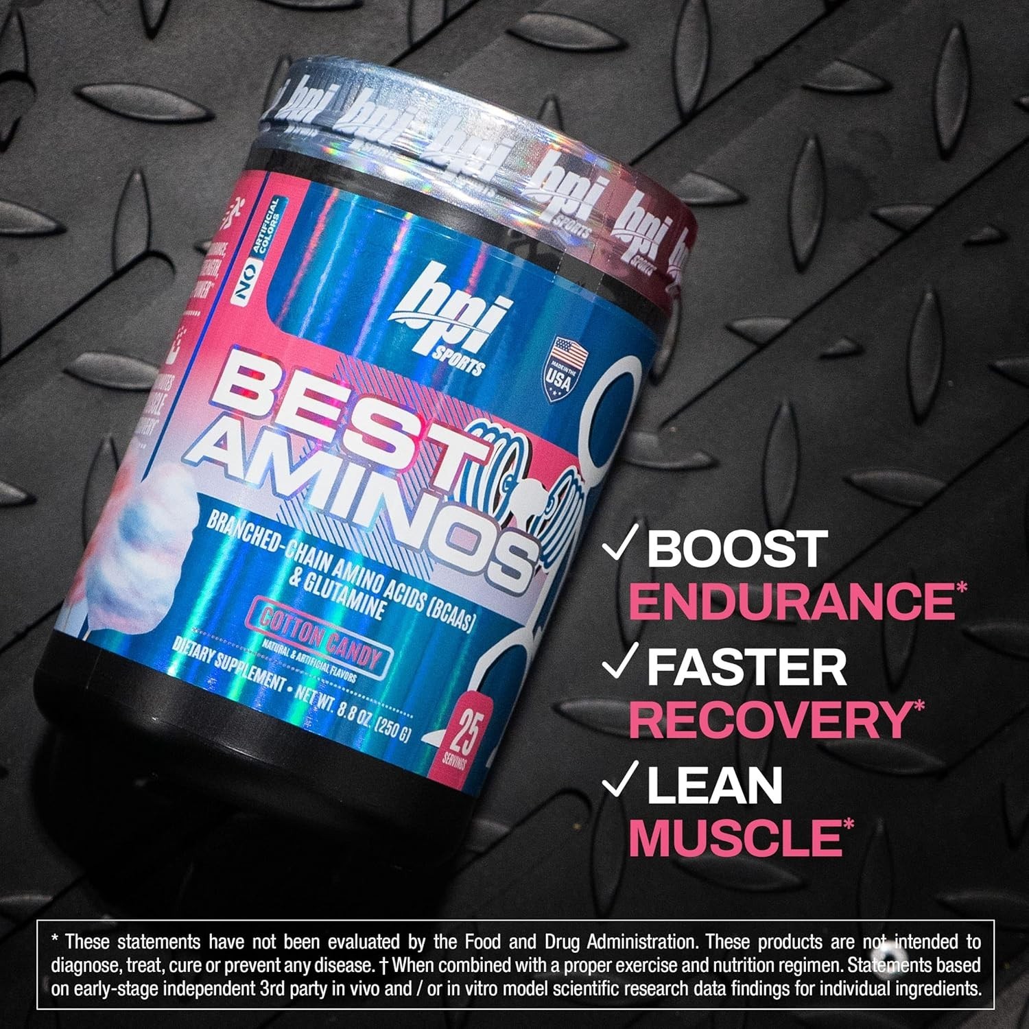 8.8 oz Best Aminos BCAA Powder – Hydration & Muscle Recovery Drink for Adults