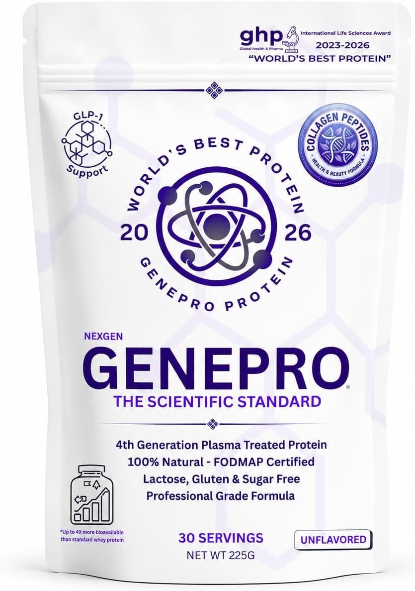 Genepro Unflavored Collagen Peptides Protein Supplement (30 Servings)