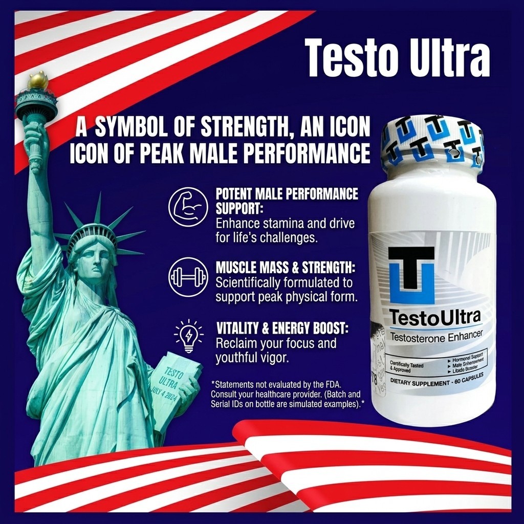 TESTOULTRA TESTOSTERONE BOOSTER Libido Stamina Energy Power /60 CAPS