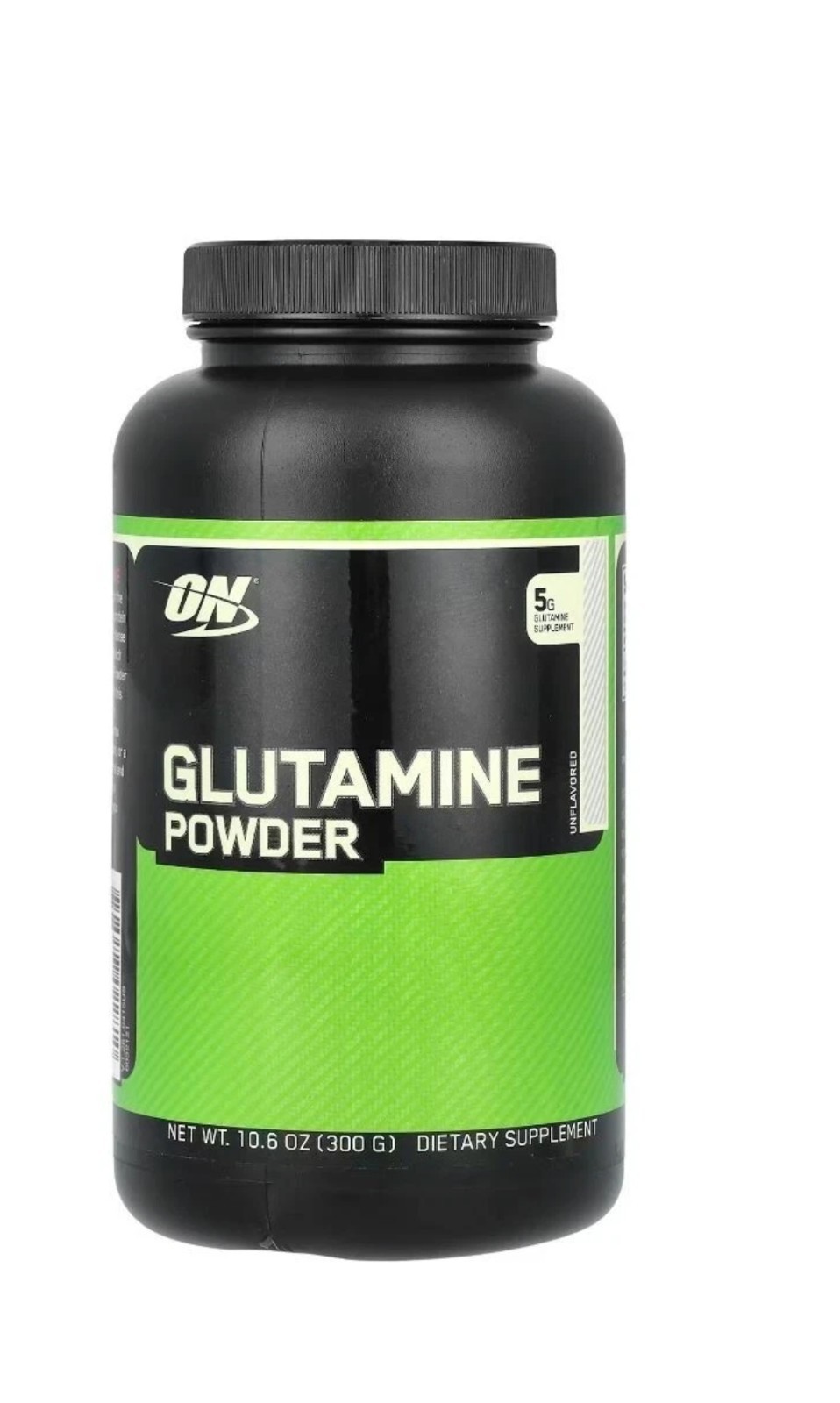 Optimum Nutrition, Glutamine Powder, Unflavored, 10.6 oz (300 g) Exp:07/2026