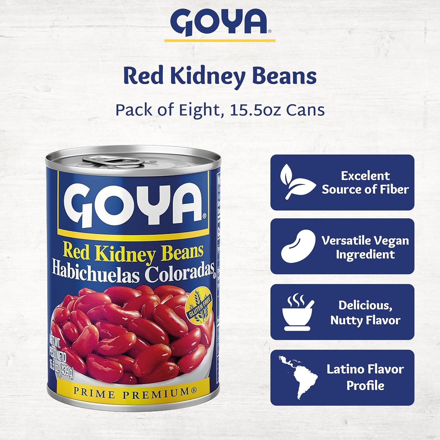 Foods Red Kidney Beans, 15.5 Ounce (Pack of 8)