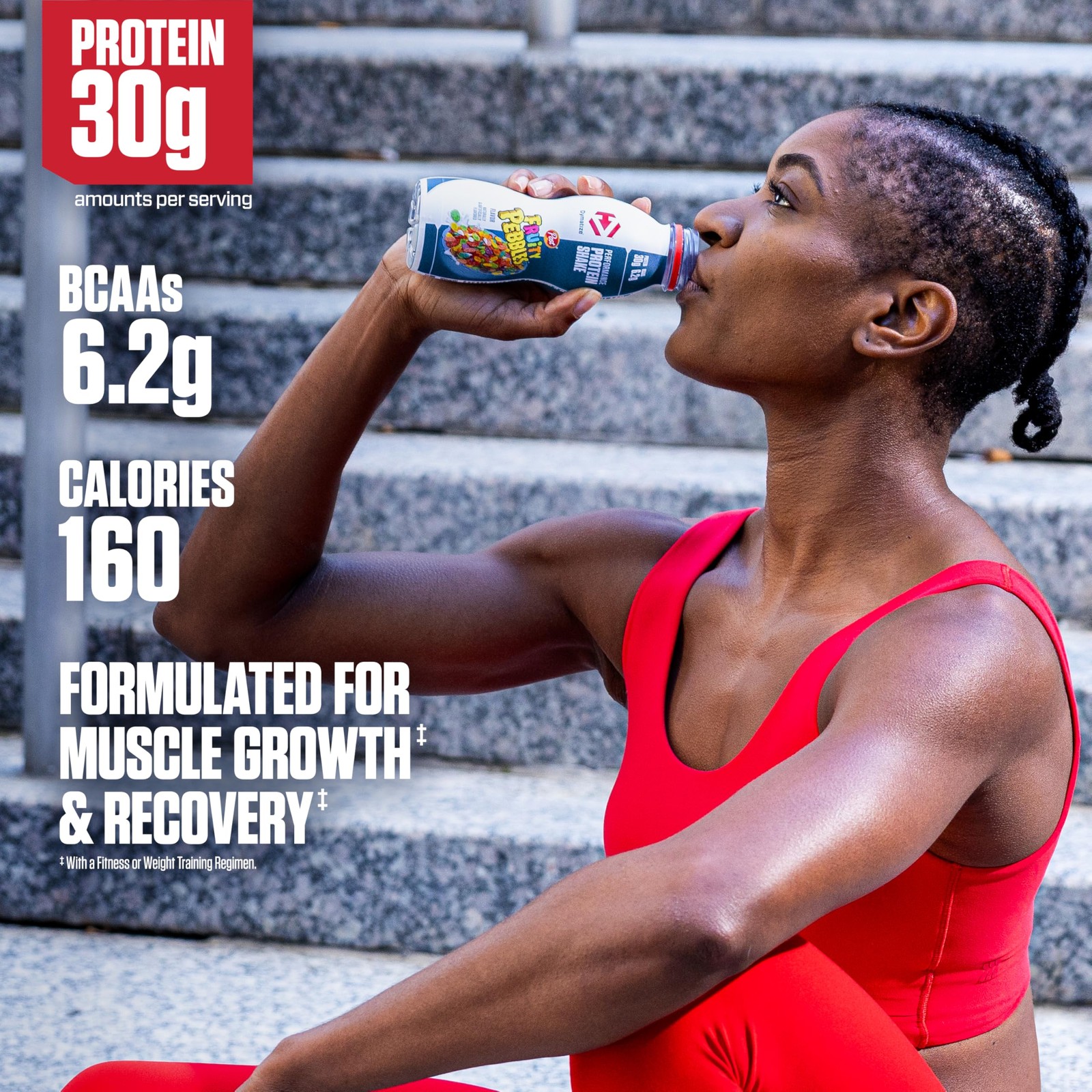 Dymatize Performance Protein Shake, Fruity Pebbles, 11.5 Fl Oz (Pack of 4)