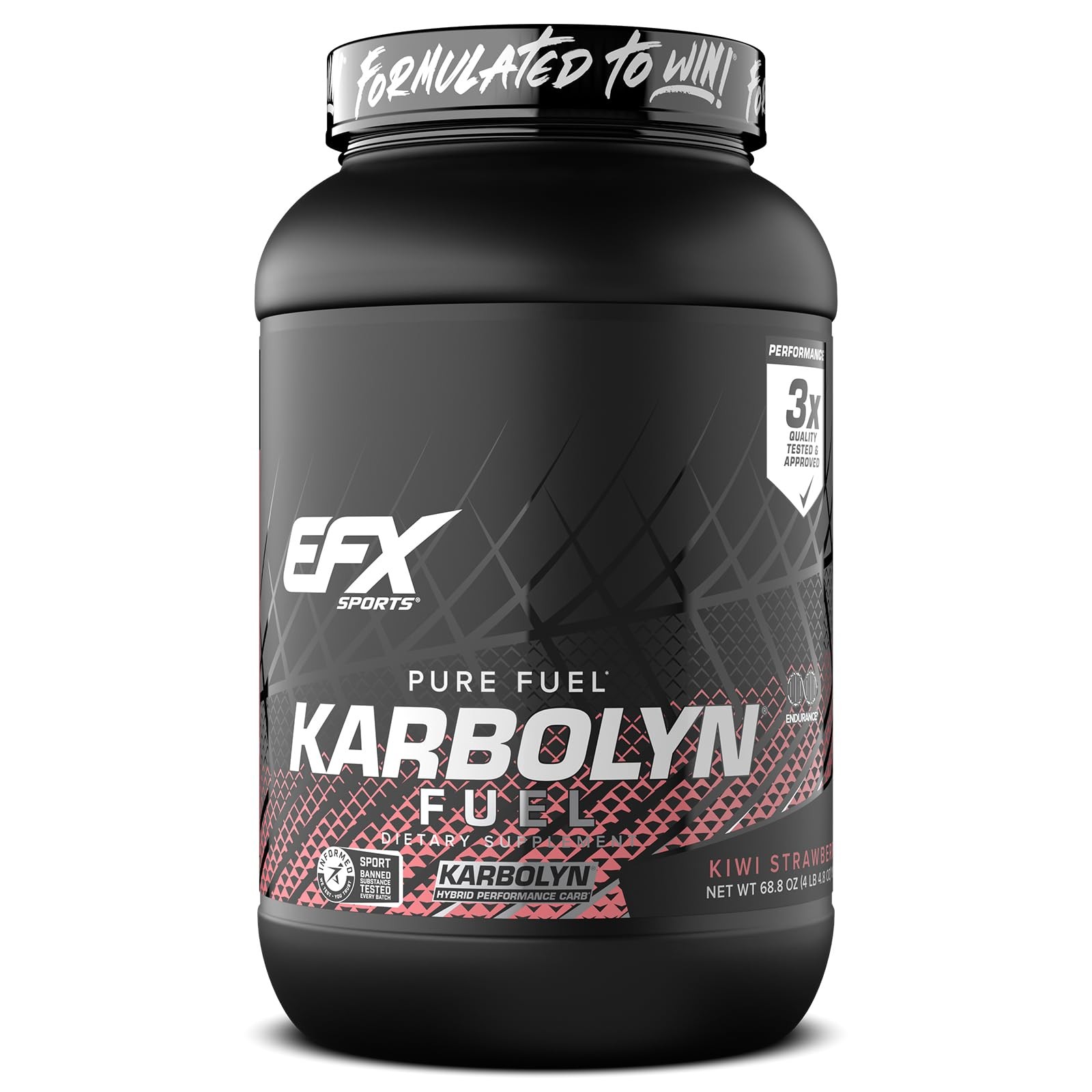 EFX Sports Karbolyn Fuel | Fast-Absorbing Carbohydrate Powder | Carb Load Sus…
