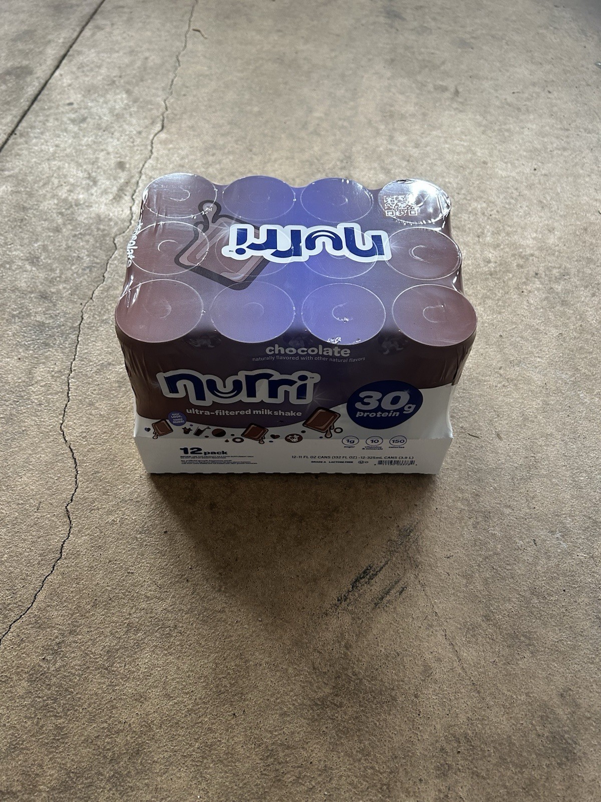 Nurri – 30g Protein Ultra Filtered Milk Shake – Low Sugar, 150 Calories 12 Pack
