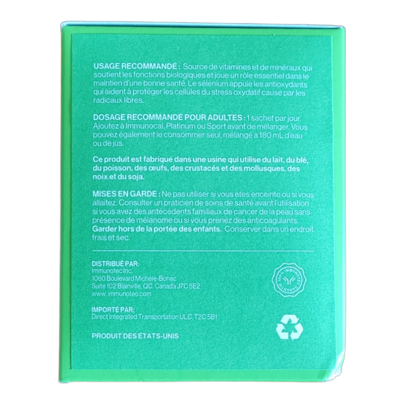 Immunocal Booster (2 Packs) – New – Free Shipping – Exp: 11/2025