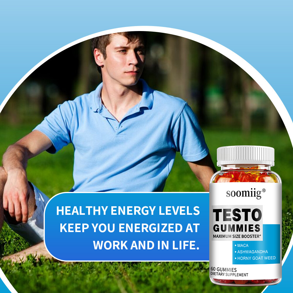 Testo Gummies, Supports Healthy Testosterone Level, Maximum Size Booster