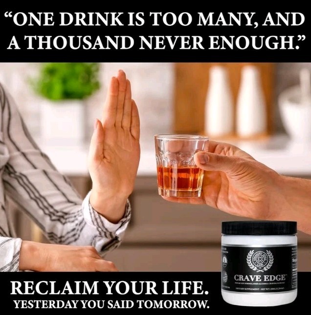 Crave Edge Alcohol Craving Support Physician Formulated Anti Alcohol Supplement