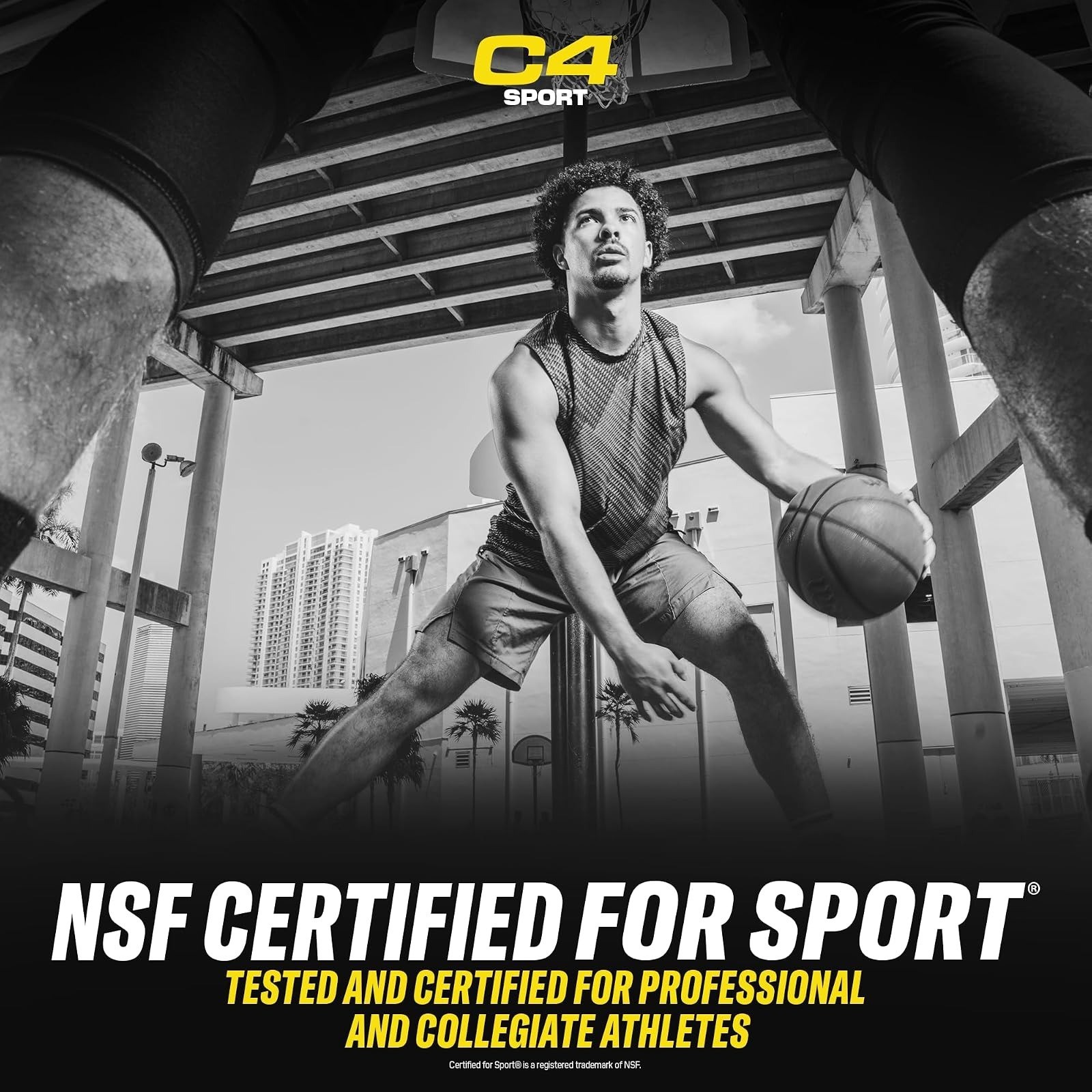 C4 Sport Pre Workout Powder Fruit Punch | 30 Servings | NSF Certified
