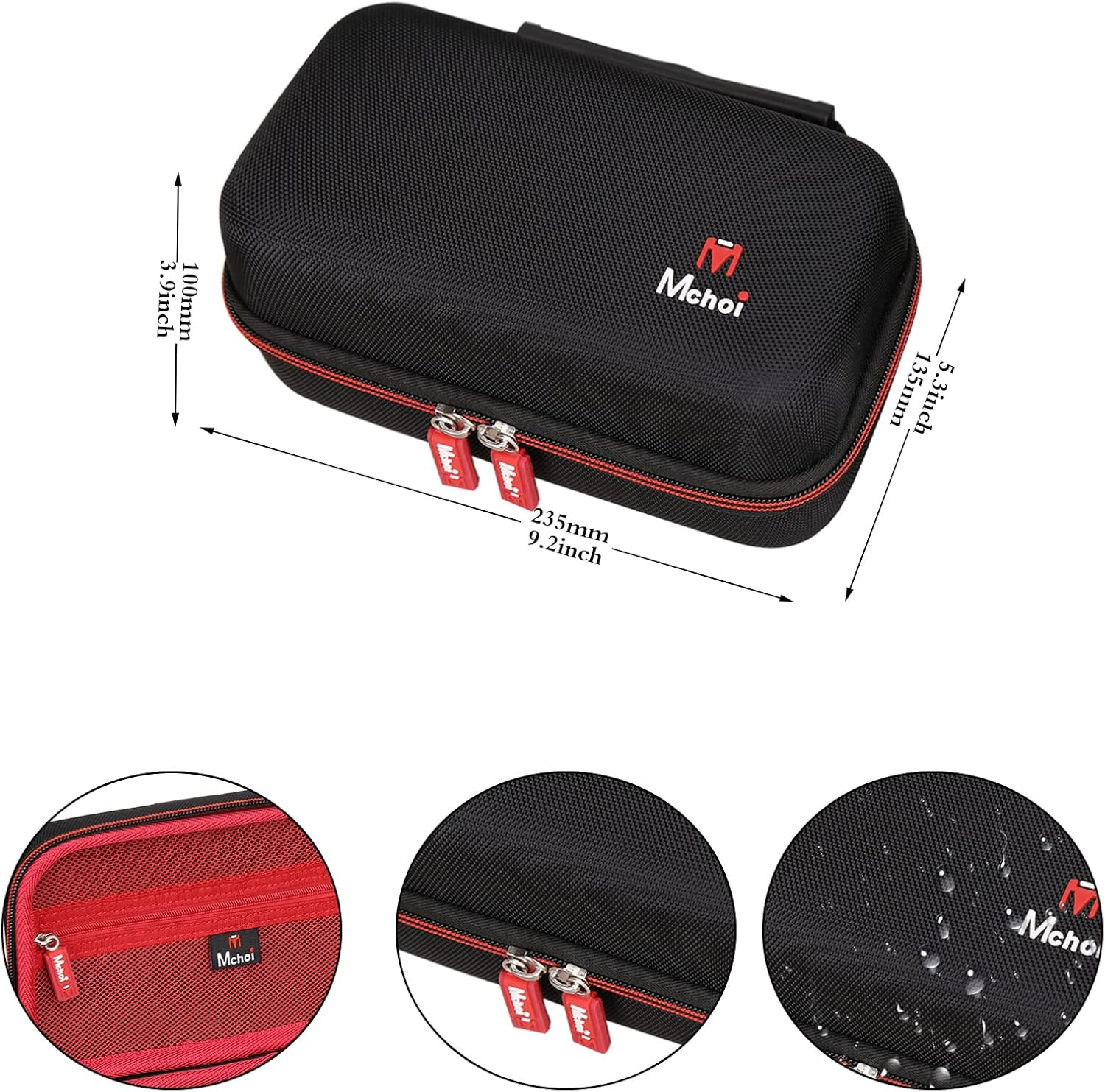 Hard Case for NOCO GENIUS5 Battery Charger – Protective EVA Storage Bag Compati