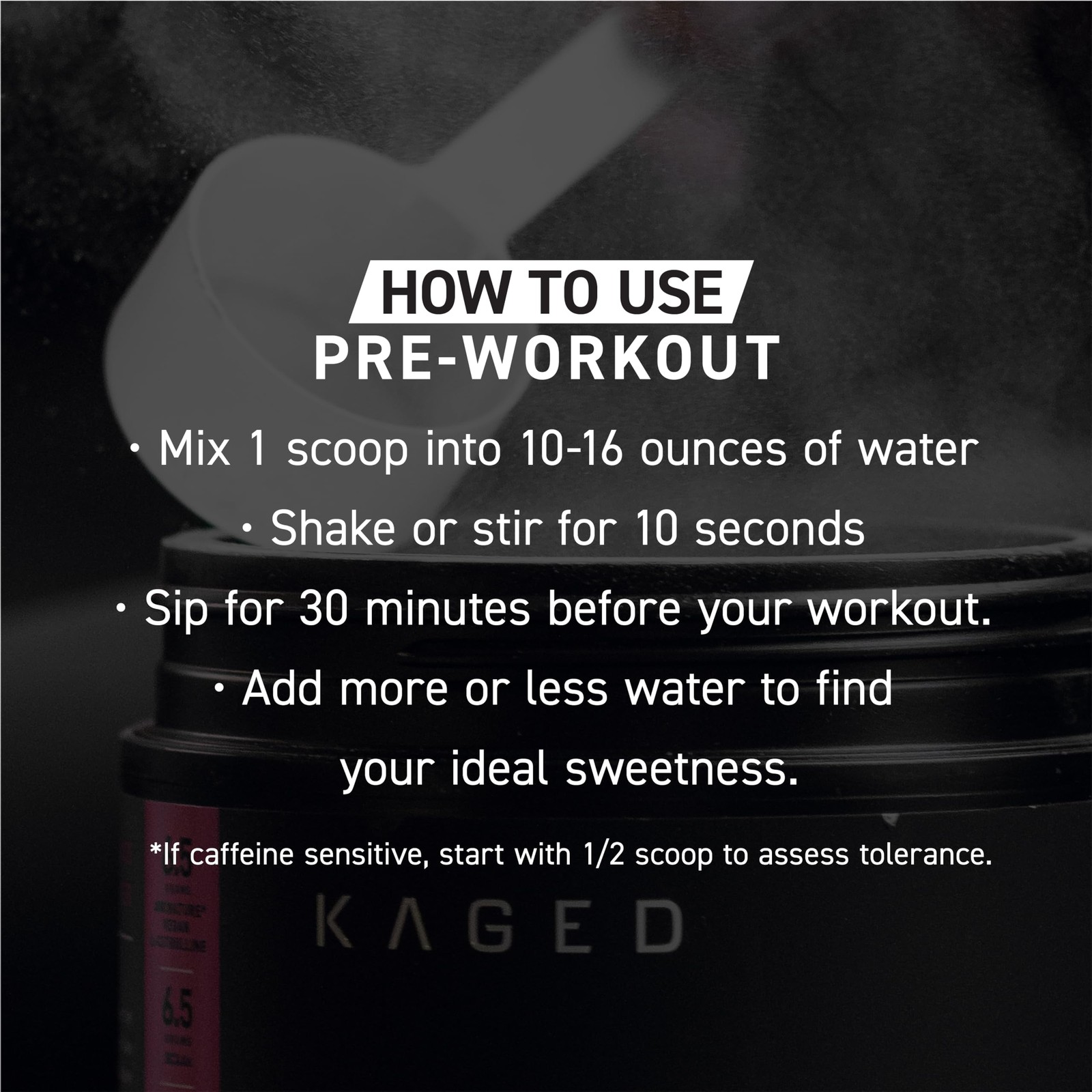 Pre Kaged Pre Workout Powder Berry Blast 1.33lbs Energy Focus BCAAs Superfoods