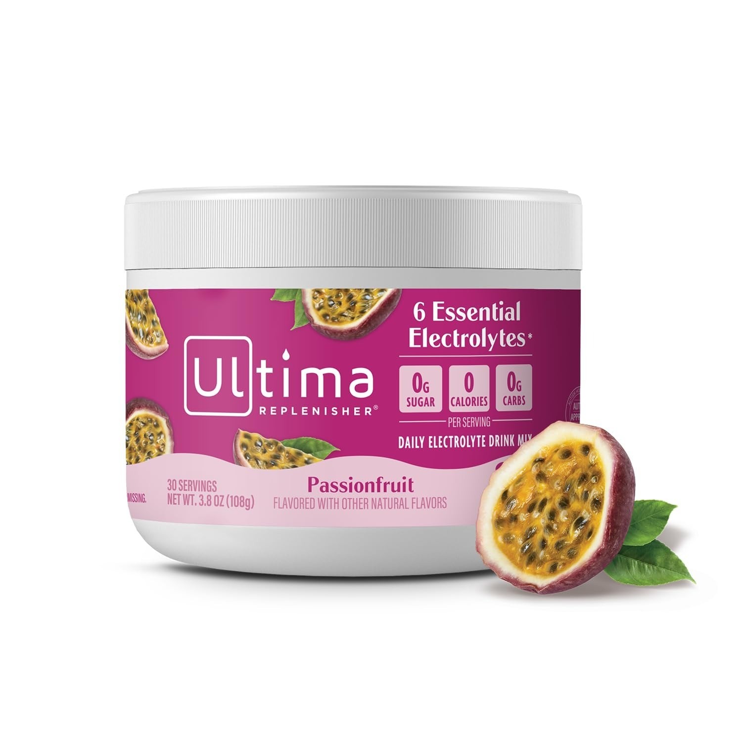 Ultima Replenisher Electrolyte Powder Drink Mix – Watermelon, 30 Servings