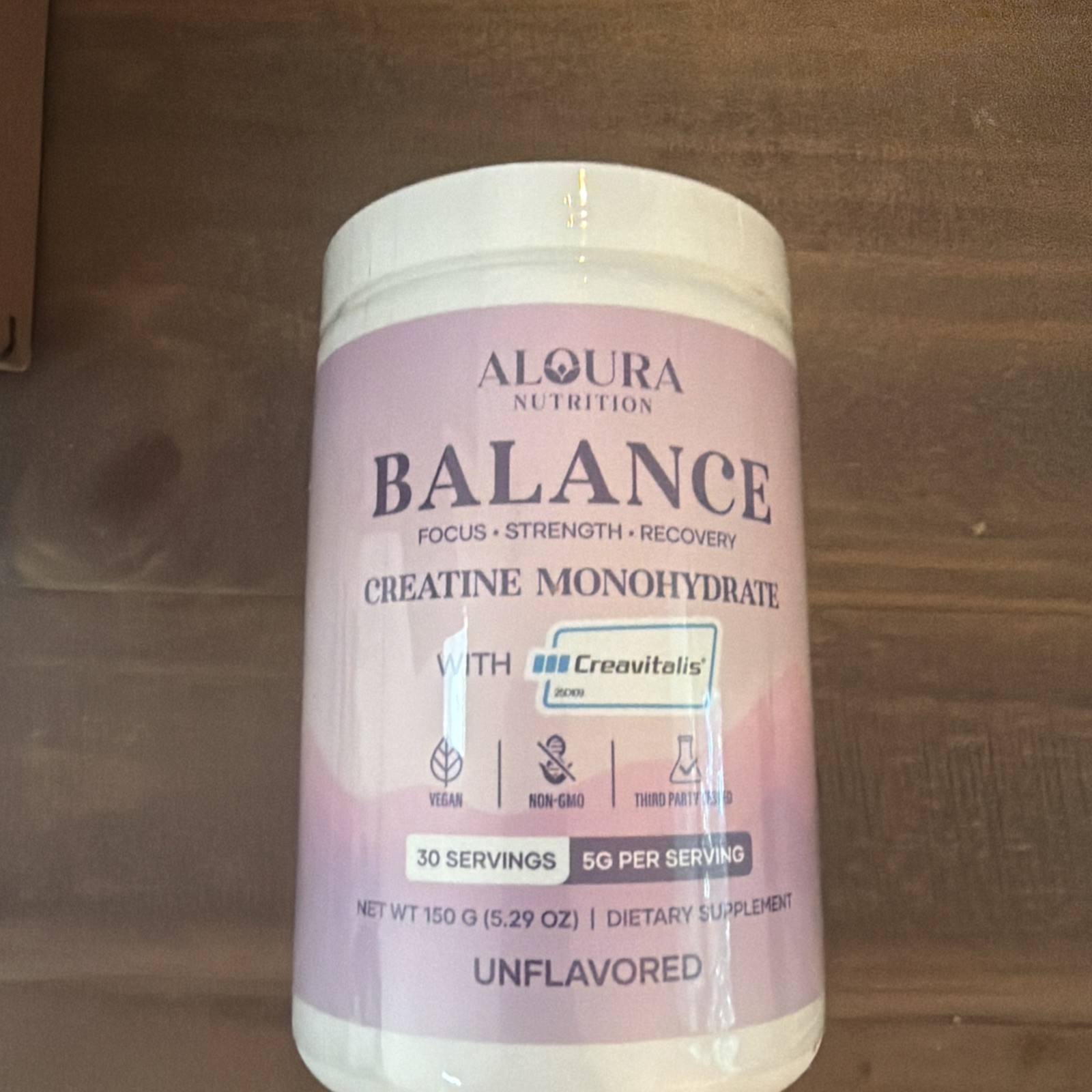 ALOURA NUTRITION BALANCE CREATINE MONOHYDRATE EXP 10/2028