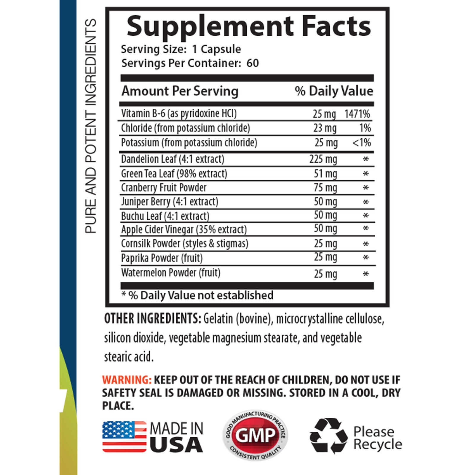 cholesterol natural supplements – DANDELION ROOT 520MG – ultra liver support 3B