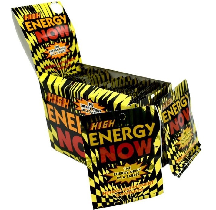 High Energy Now Herbal Booster Supplements 24 packs 72 pills Memory Tablet