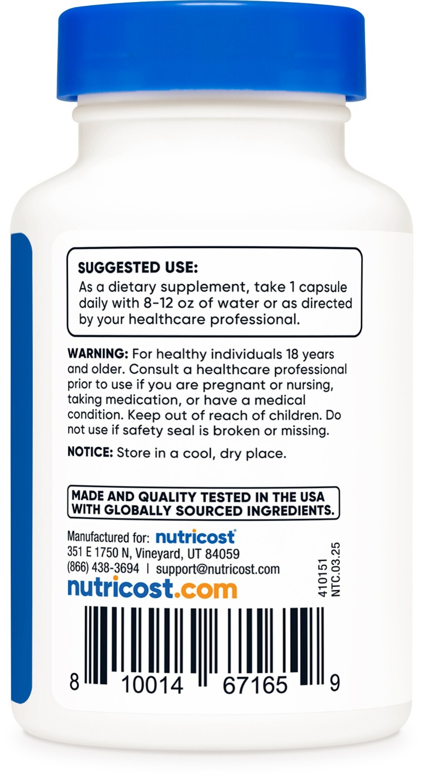 Nutricost CoQ10 200mg, 60 Vegetarian Capsules, 60 Servings – Vegetarian, Non-GMO