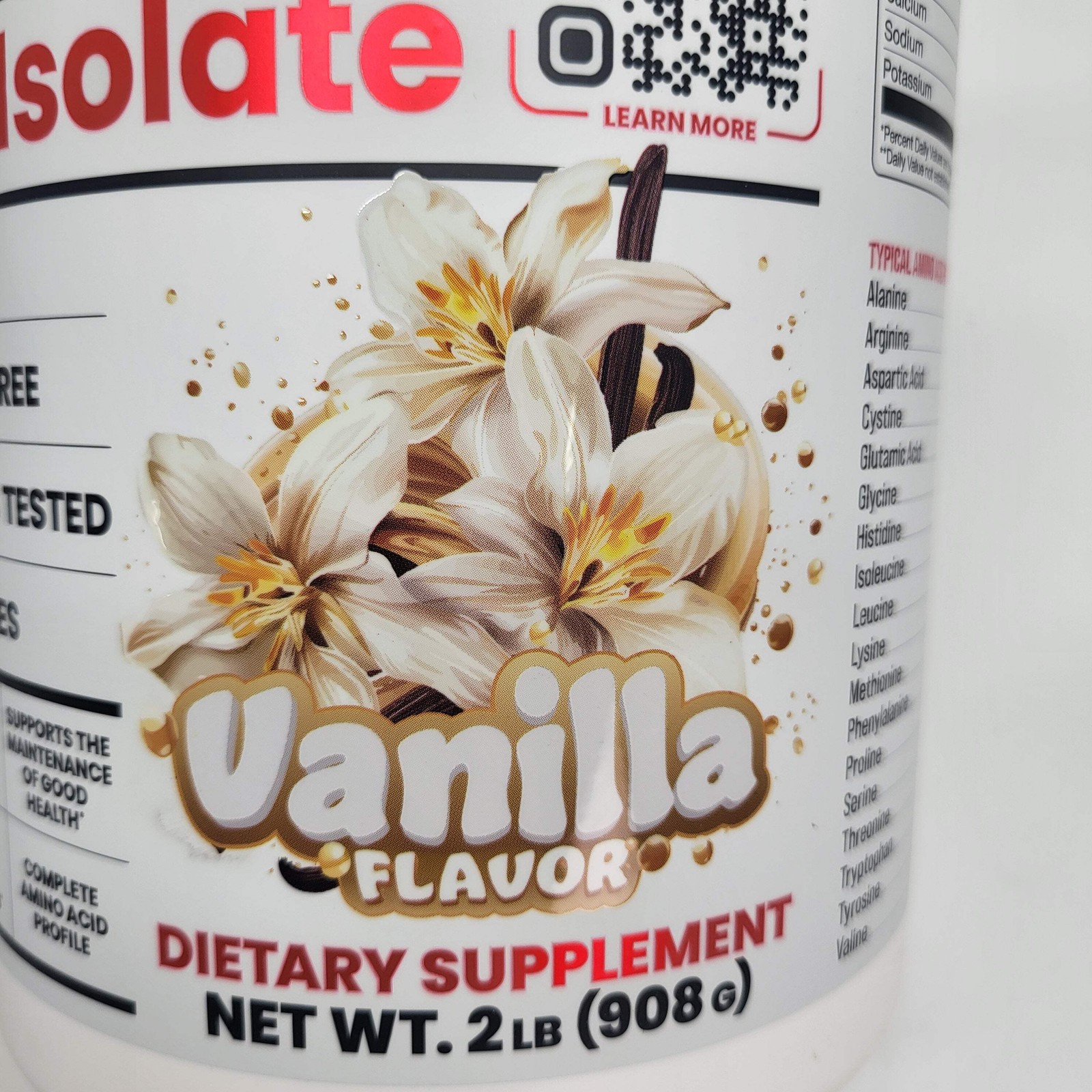BASIC Basic Whey Isolate Zero-fat High-quality Protein Vanilla 2lbs BB 05/28