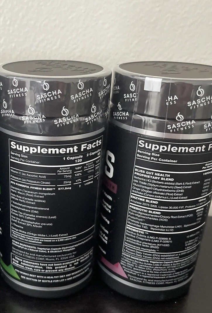 Sascha Fitness Dúo Kit Fit 9 & Bliss