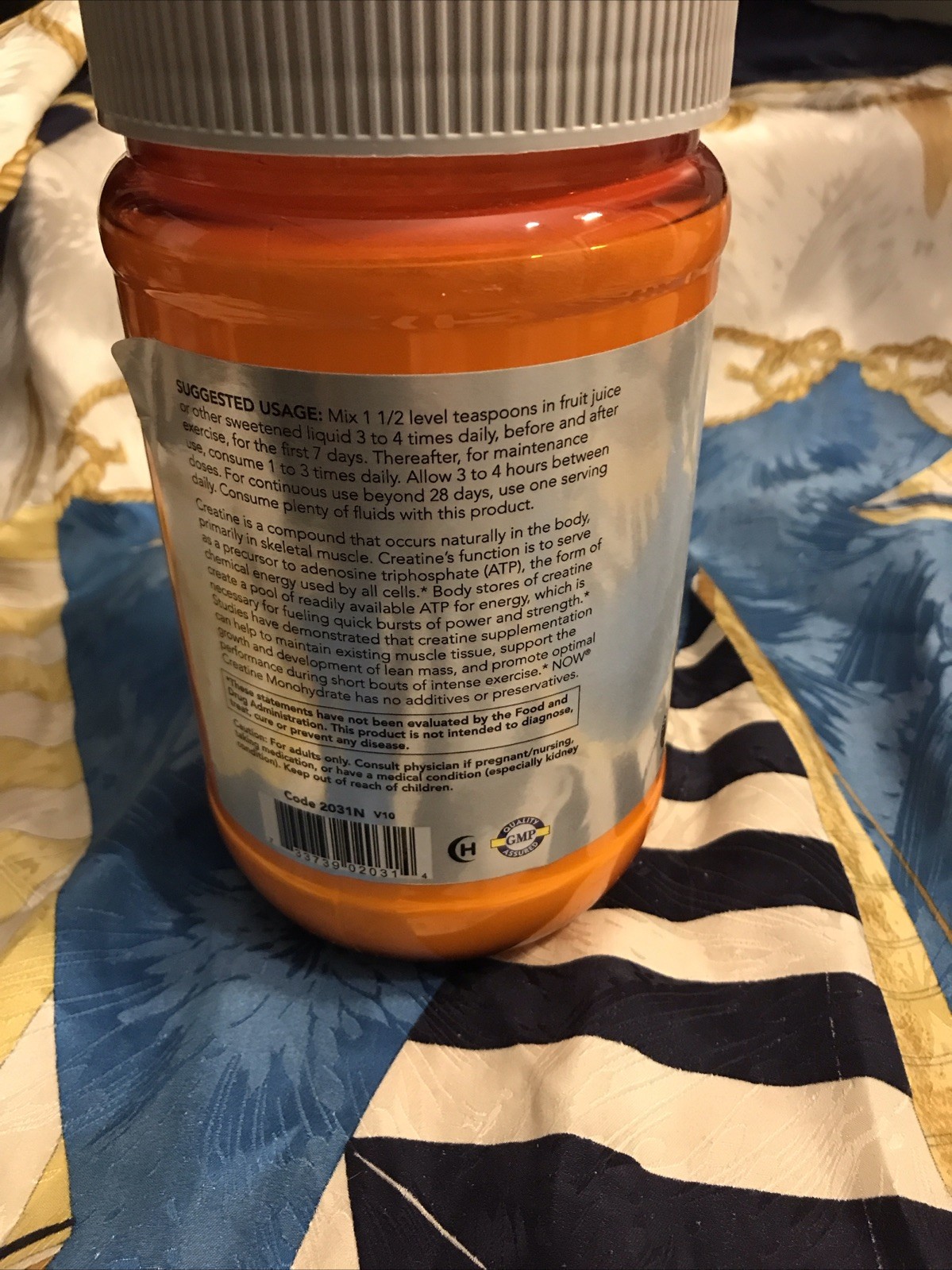 NOW Sports Pure Creatine Monohydrate Powder & more