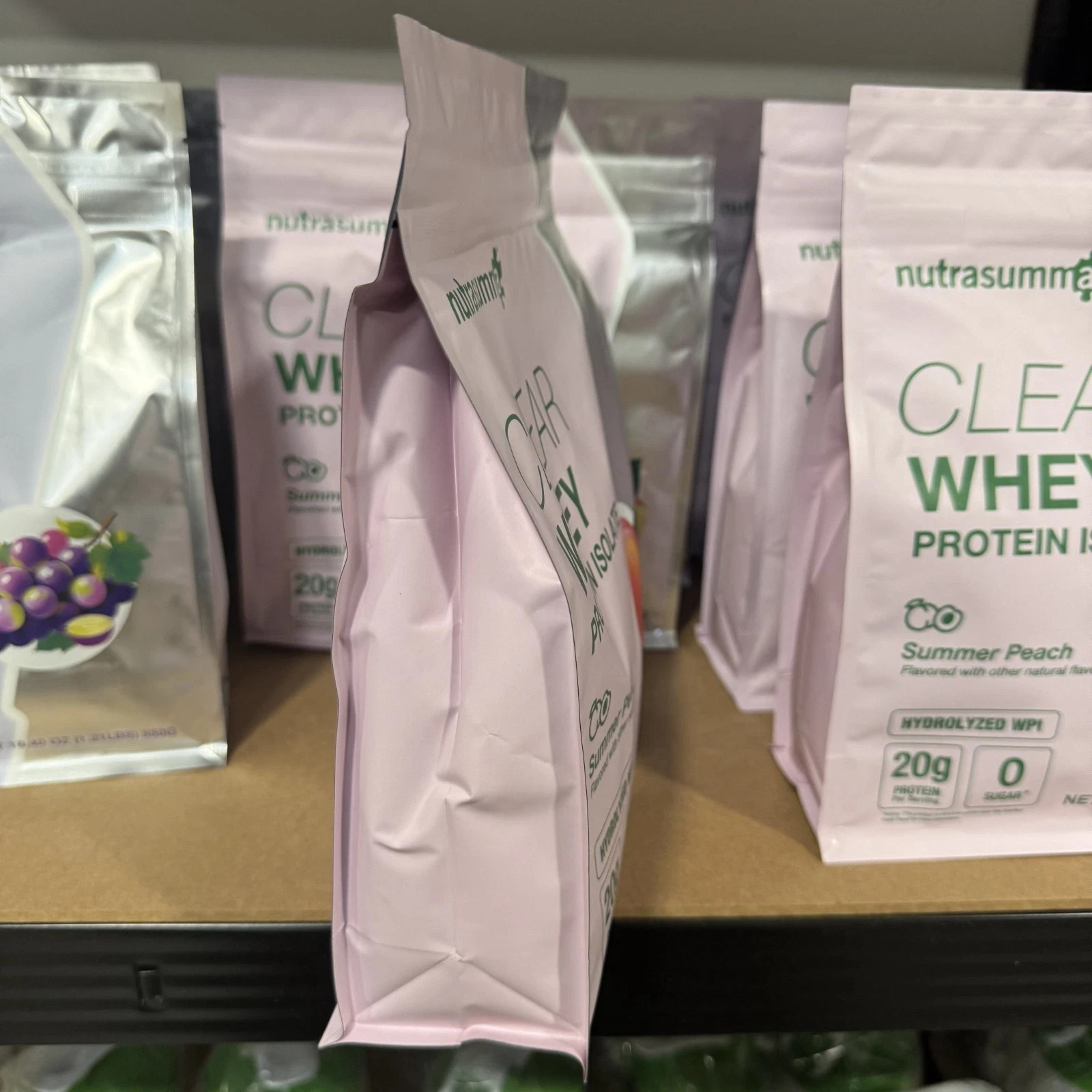 nutrasumma Clear Whey Protein Isolate 1.2 lbs – Summer Peach Flavor