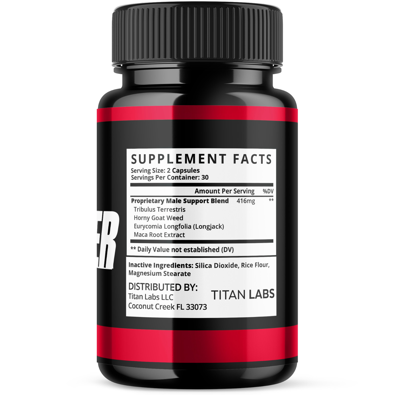Erecpower for Men, Erec Power Advanced Formula Male Support Pills (60 Capsules)