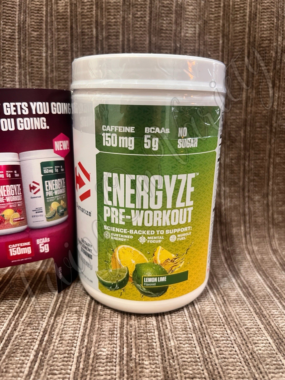 Energyze™ Pre-Workout – Lemon Lime (14.1 oz)