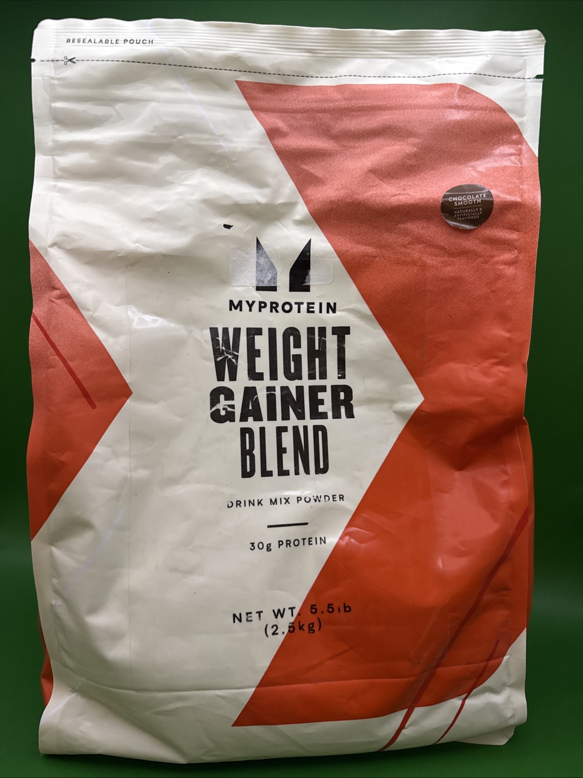 Myprotein Weight Gainer 5.5 Lb 2.5 Kg Drink Mix Chocolate Smooth BB 03/2026