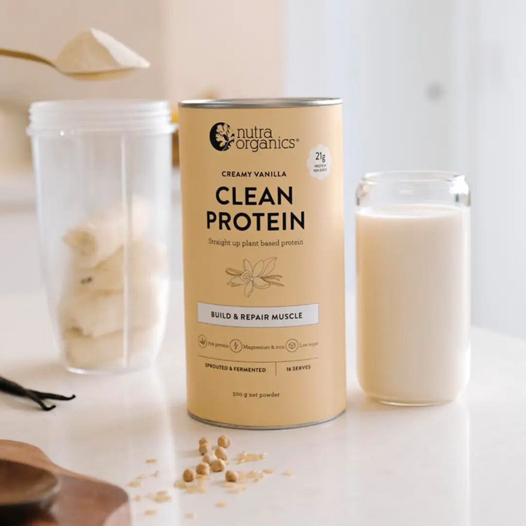 Nutra Organics, Clean Protein, 500g