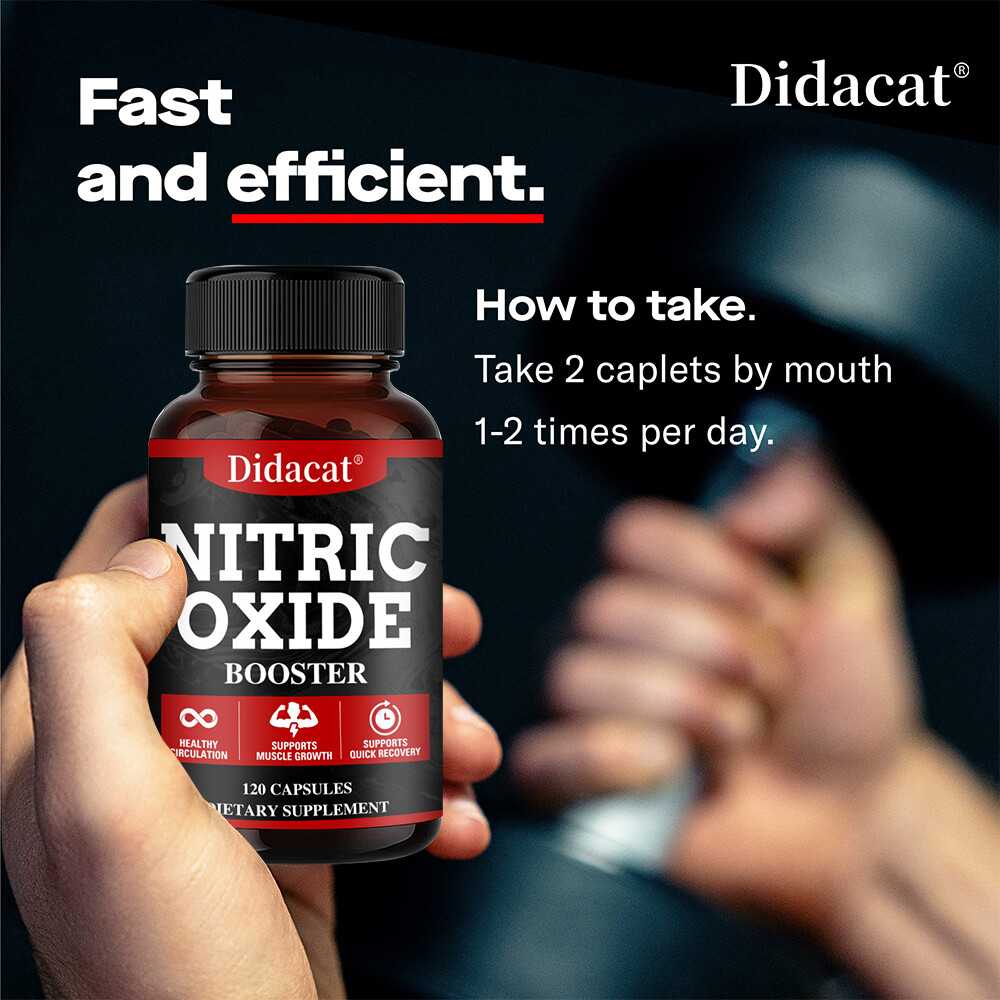 Nitric Oxide Capsules Support healthy Blood Flow,Enhances athletic performance