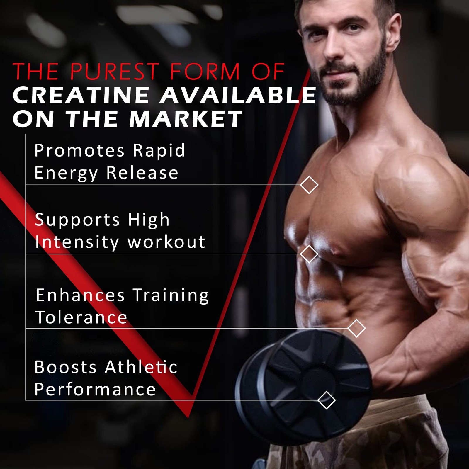 NAKPRO Micronised Creatine Monohydrate 250g | Unflavoured | 83 Servings