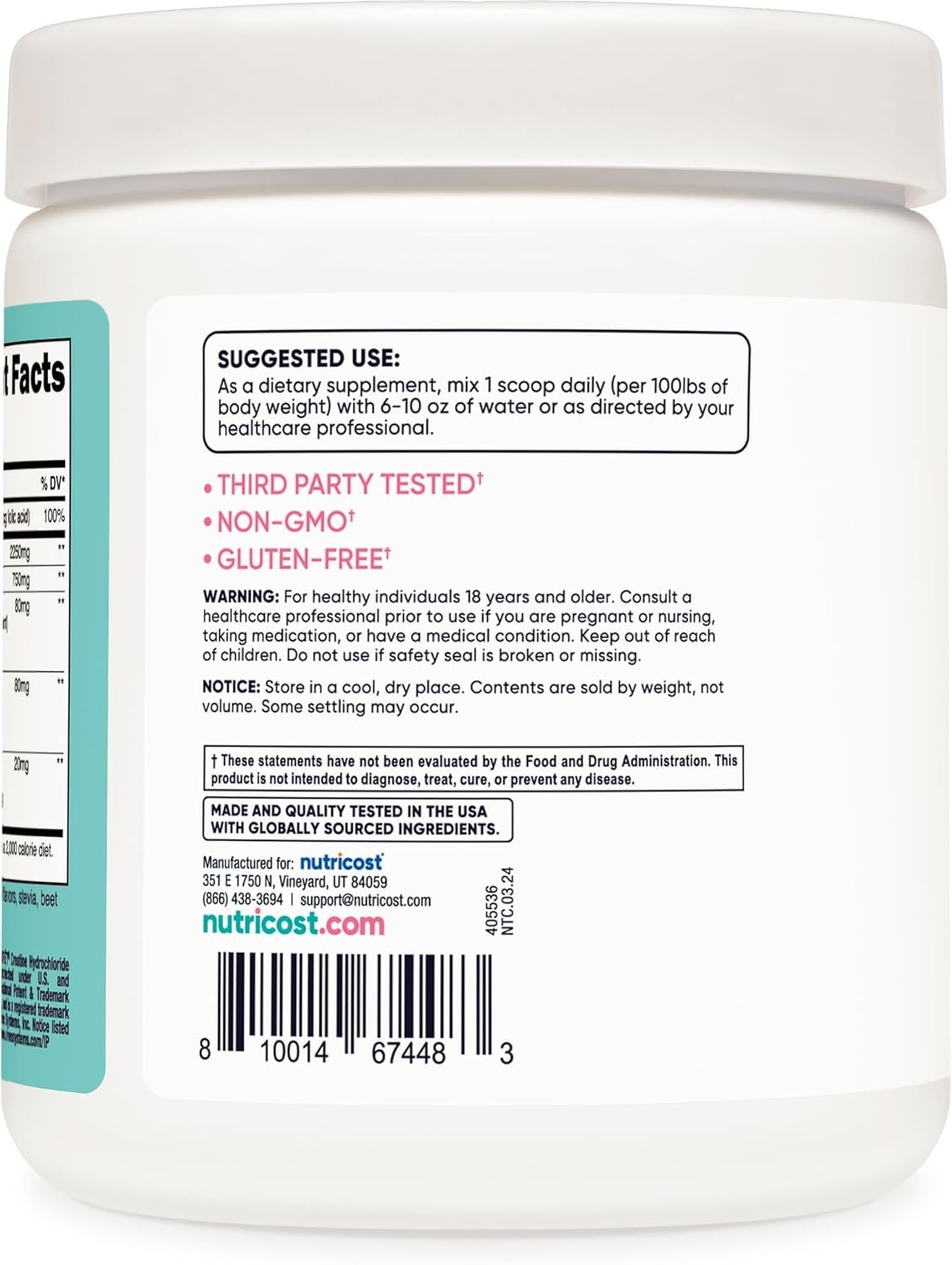 High Quality Micronized Creatine Powder with Dandelion and Cranberry Extract …