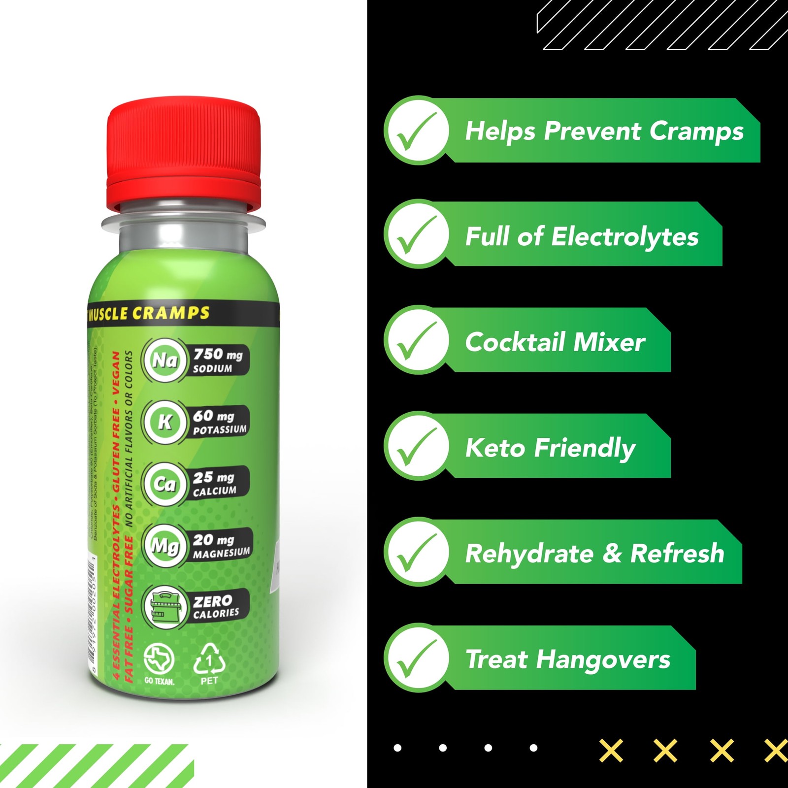 Pack of 6 – Bob’s Pickle Potion 3oz Sports Shot; 12pk