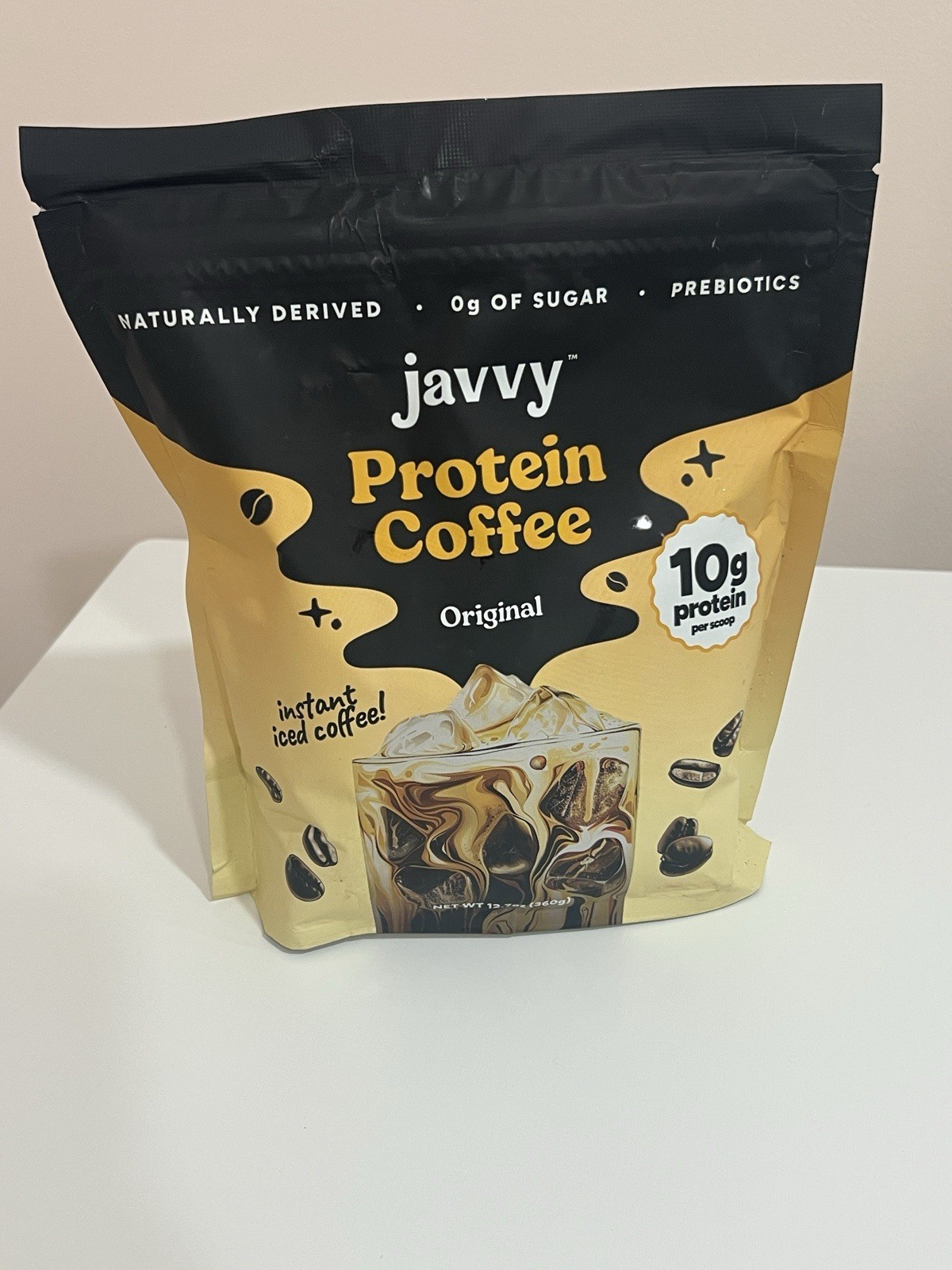 Javvy Protein Coffee Whey & Instant Coffee 20 Servings Original Exp 4/27 NEW