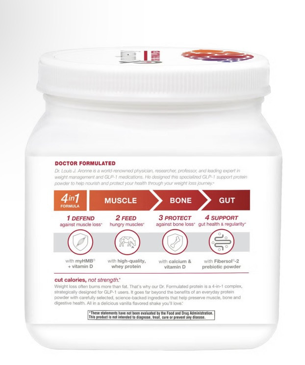 Youtheory Protein Vanilla Flavor 17.1oz EXP 10/2026