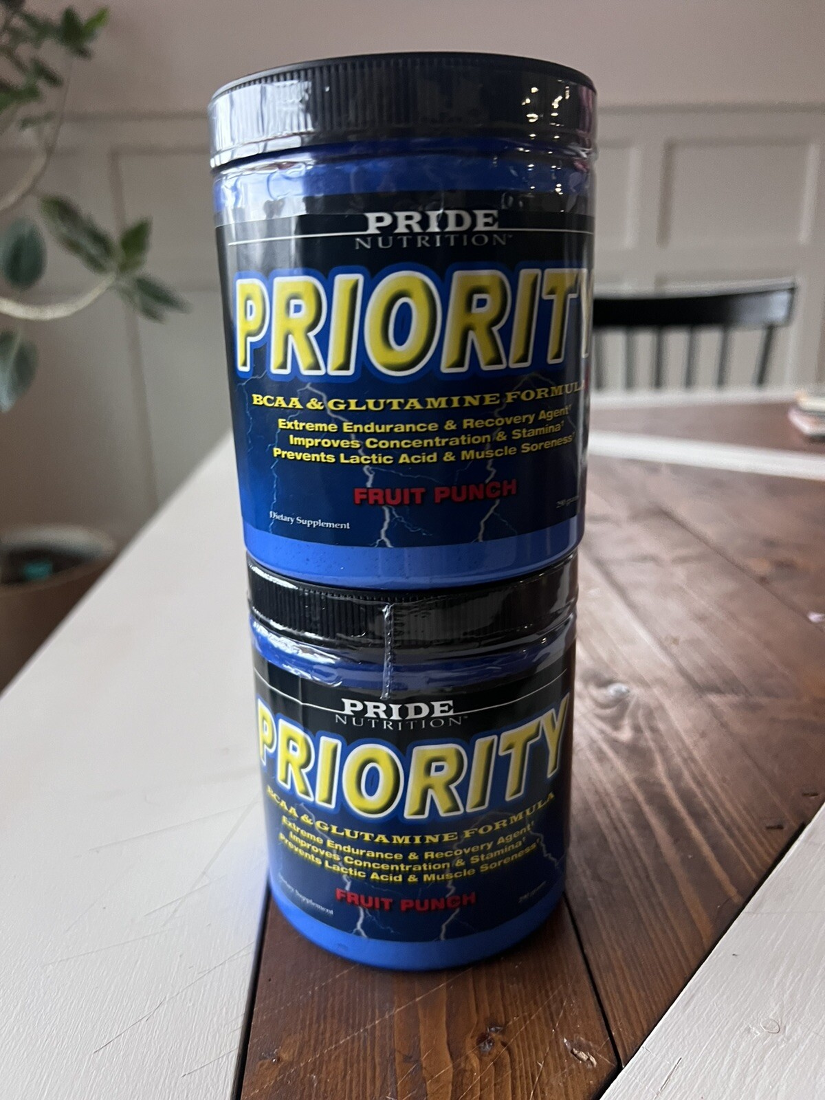 2 Containers Of BCAA and Glutamine Recovery Powder