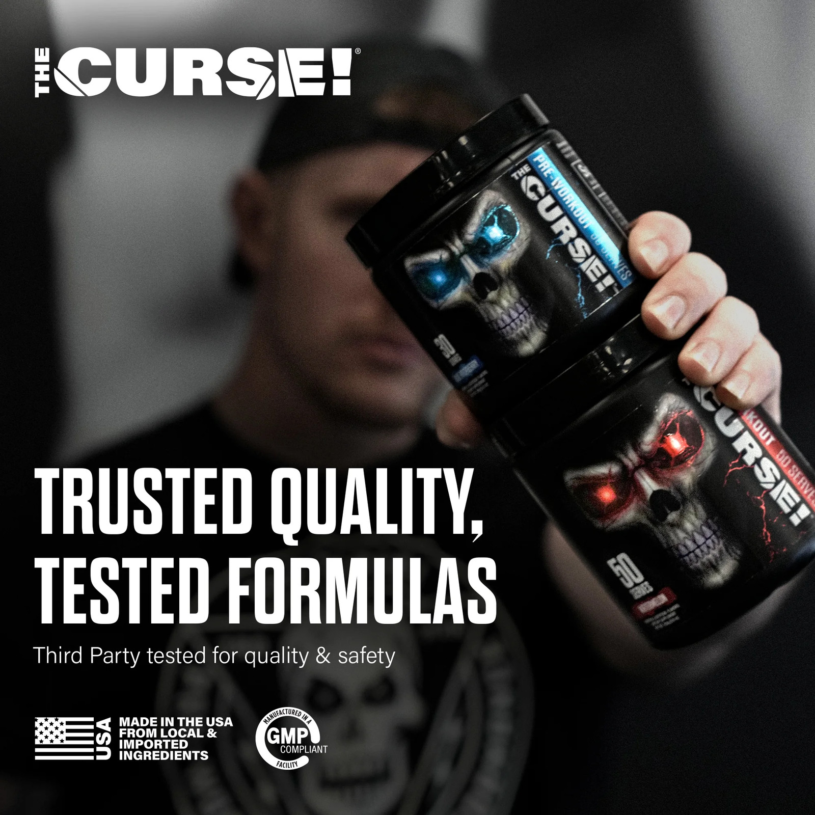 JNX Sports® the Curse Pre Workout Powder Watermelon Pre Workout Mix for Energy a