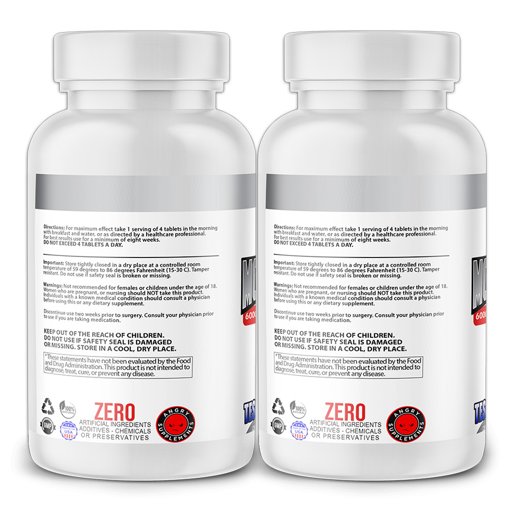 Monster Test 120ct Tablets, Testosteron Booster for Men Testosterona Pills 240CT