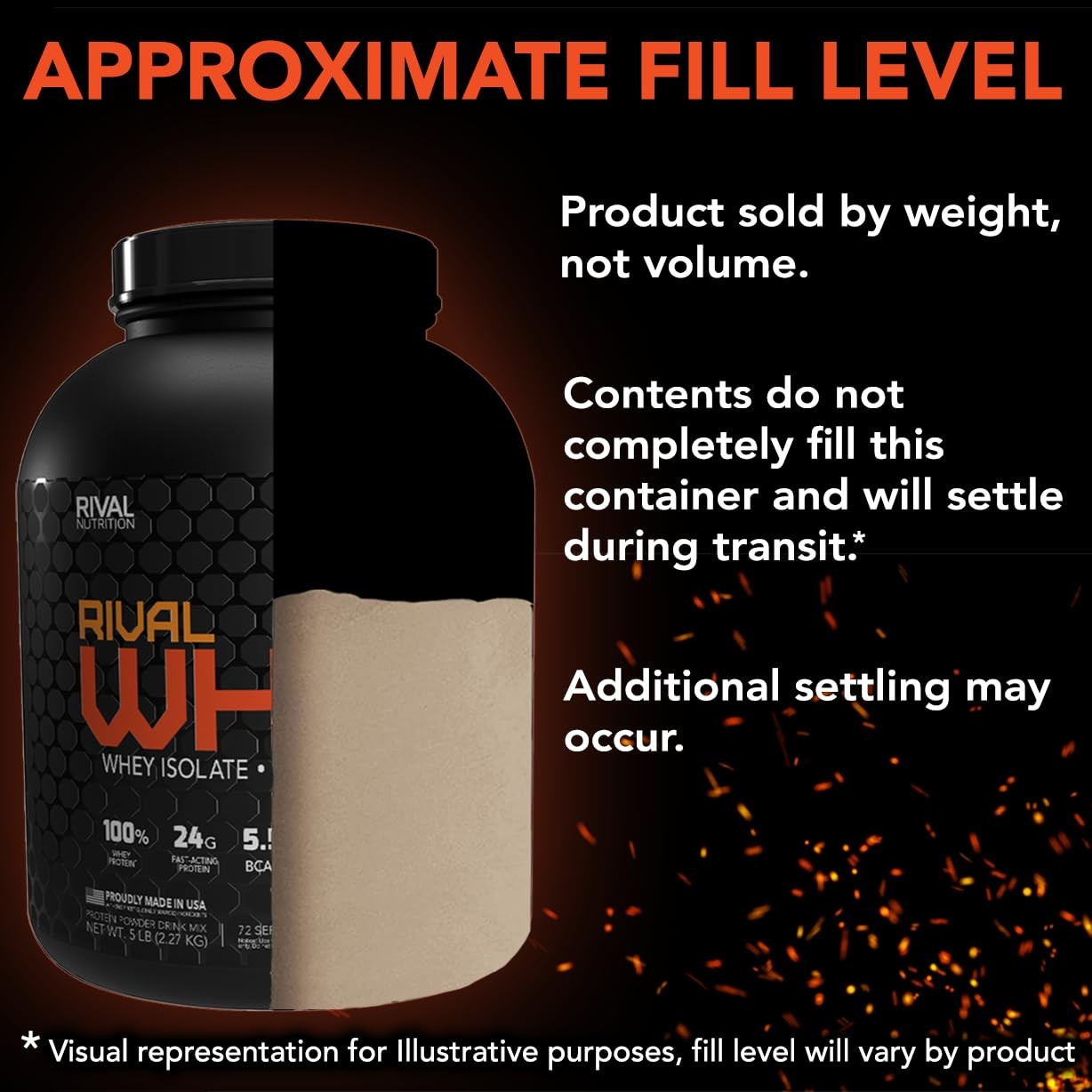 Rival Whey Soft Serve Vanilla 5lb – 100% Protein Isolate/Concentrate/Hydrolysate