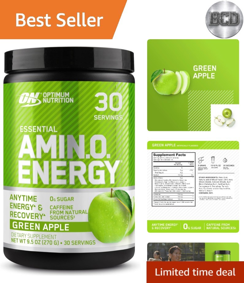 Amino Energy – Pre Workout with Green Tea, BCAA, Amino Acids, Keto Friendly, …