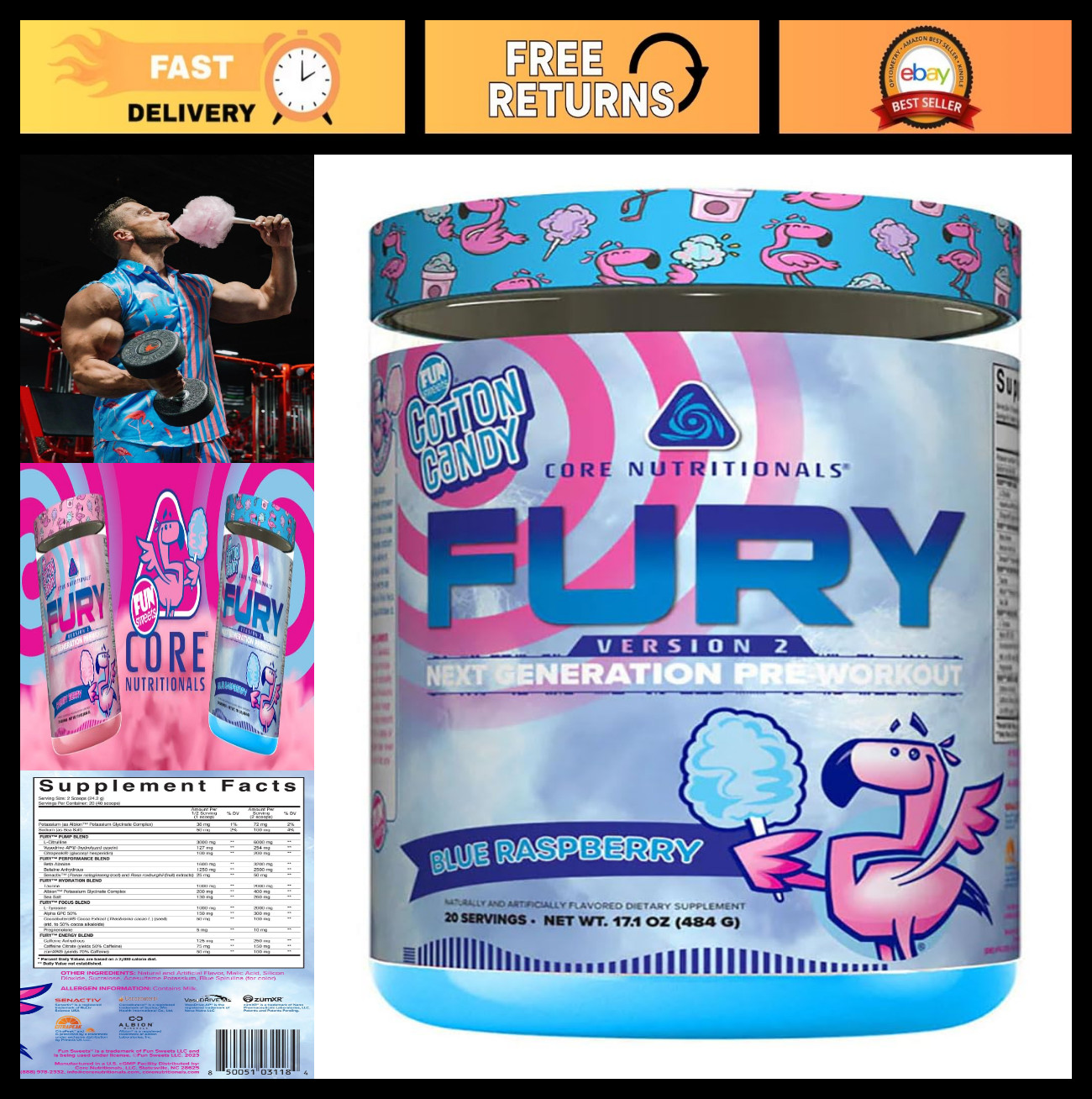 Pre-Workout Powder for Maximum Gym Performance | Caffeine, L-Citrulline, Alpha G