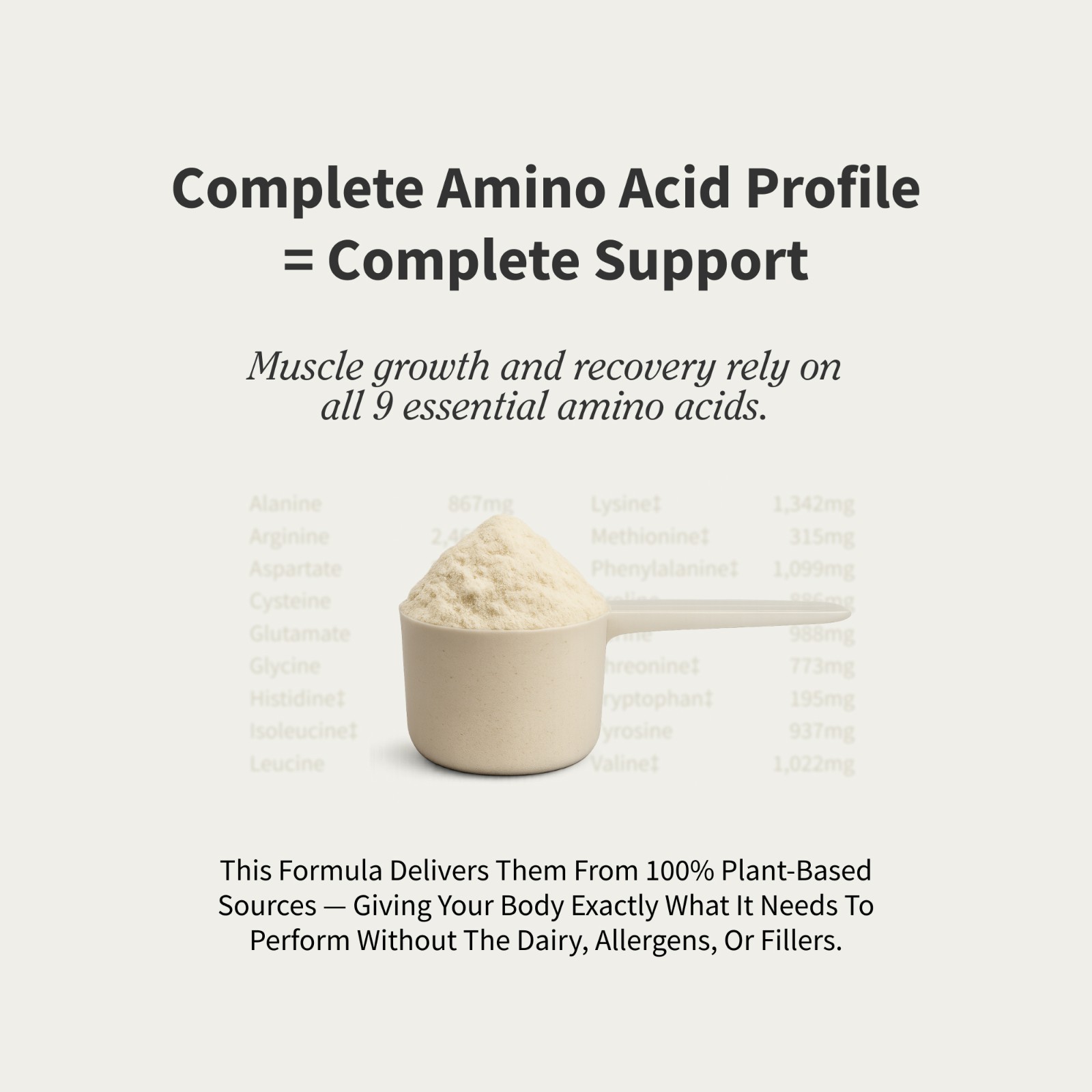 Organic Plant Protein Powder, Muscle Builder & Recovery Vegan Banana 30 Servings