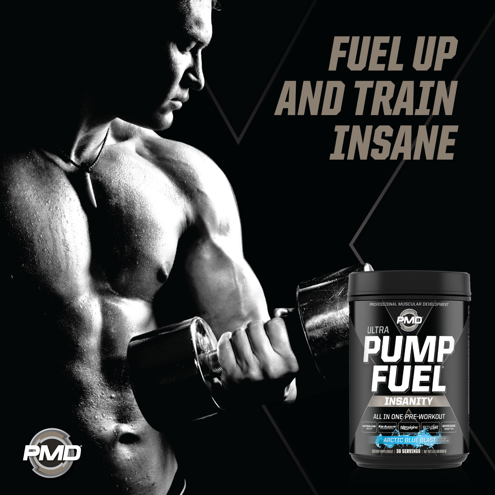 PUMP FUEL ULTRA INSANITY GLYCO LOAD – ARCTIC BLUE BLAST