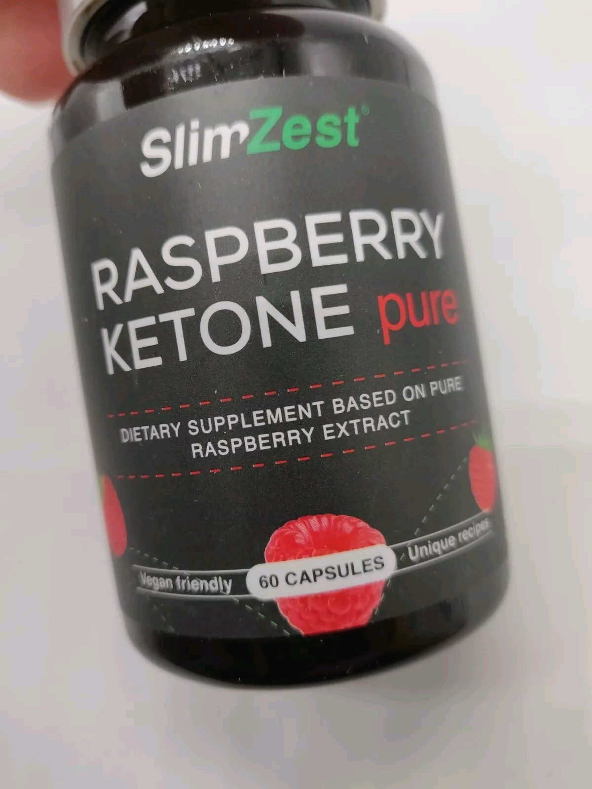 Raspberry Ketone Max Strength Pills for Keto Diet & Natural Cleanse Exp 02/2025