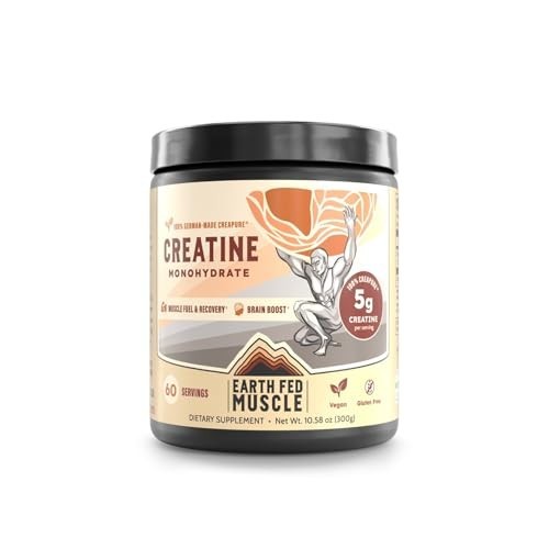 Creatine Monohydrate Powder 300g | 60 Servings | Pure Strength & Muscle Growth,