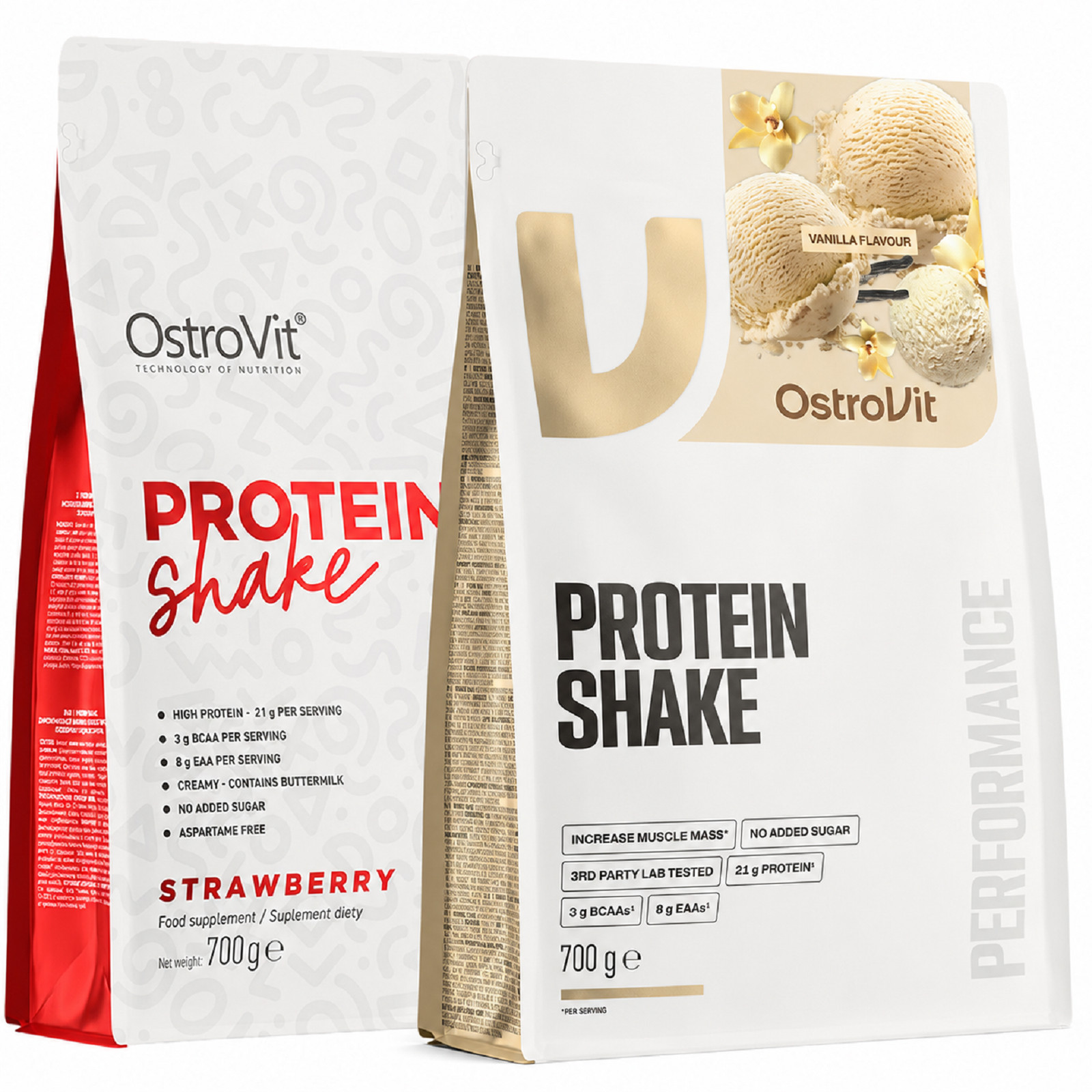 PROTEIN SHAKE 700 G – 21 g per serving -Delicious- High-quality protein content
